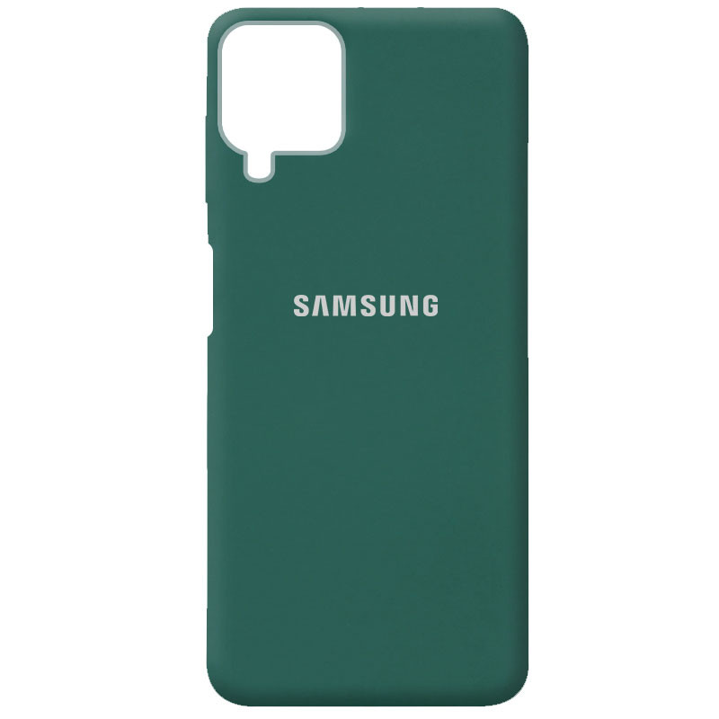 

Чохол Silicone Cover Full Protective (AA) для Samsung Galaxy A12 (Зелений / Pine green) 1136982