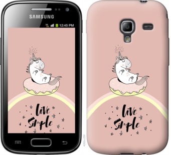 

Чехол Единорожка в пончике для Samsung Galaxy Ace 2 I8160 719220