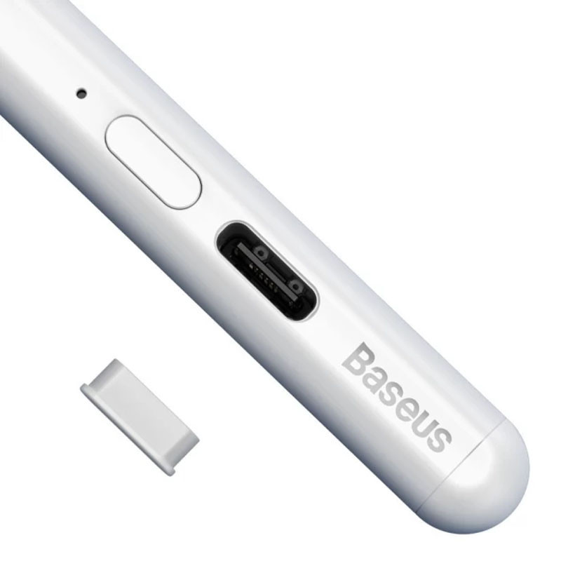 Фото Стілус Baseus Smooth Writing Capacitive (Active version) (Anti misoperation) (SXBC000002) (Білий) на vchehle.ua
