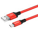 Фото Дата кабель Hoco X14 Times Speed Micro USB Cable (1m) (Красный) на vchehle.ua