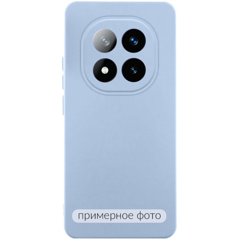 Чохол Silicone Cover Lakshmi Full Camera (AA) на Xiaomi Redmi A5 / Poco C71 (Блакитний / Sky Blue)