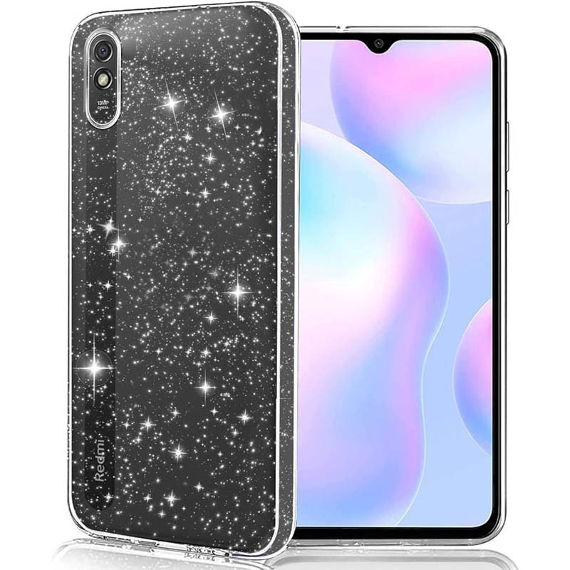 TPU чохол Twinkle з захищеною камерою на Xiaomi Redmi 9A (Clear)