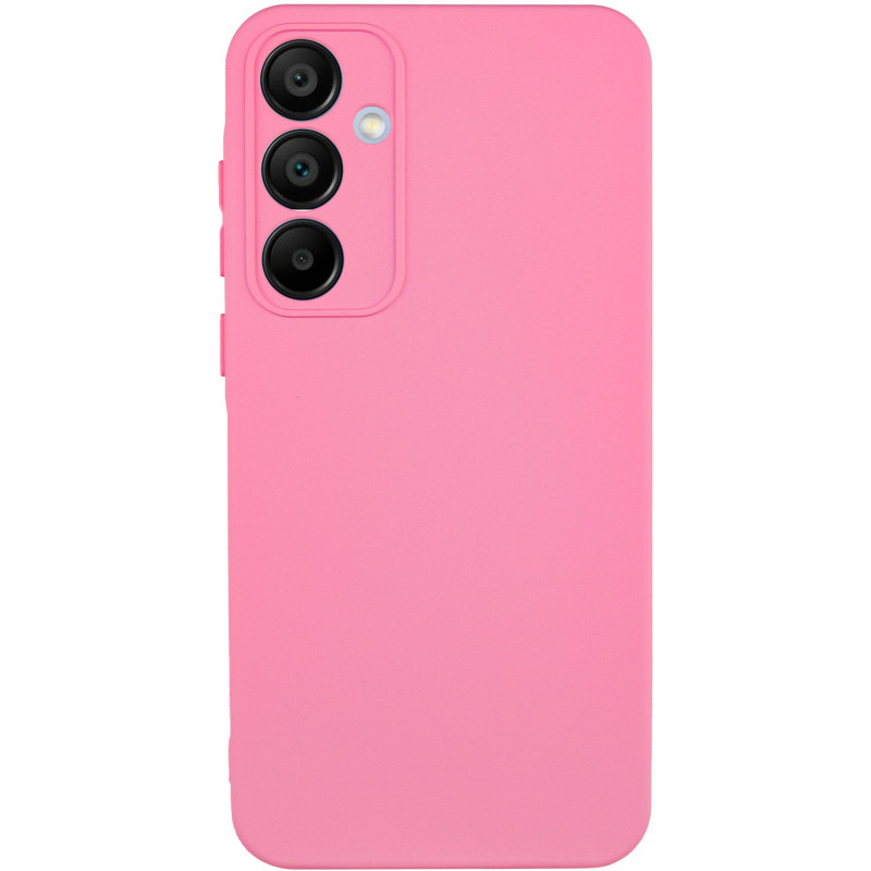 Чехол Silicone Cover Lakshmi Full Camera (AA) для Samsung Galaxy S25+ (Розовый / Pink)