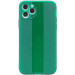 Чохол TPU Glossy Line Full Camera на Apple iPhone 12 Pro Max (6.7") (Зелений)