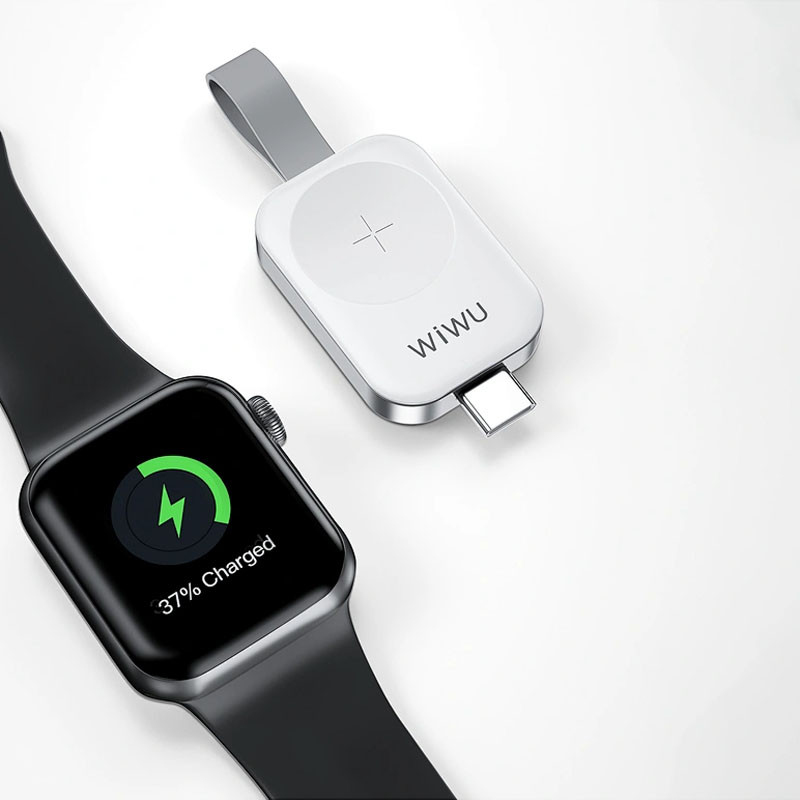 Фото БЗУ WIWU M16 PRO For Apple Watch (White) на vchehle.ua