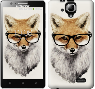 

Чехол Лис в очках для Lenovo A536 634336