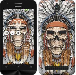 

Чехол Череп индейца для Asus ZenFone C ZC451CG 641325