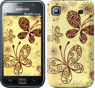 

Чехол Красивые бабочки для Samsung Galaxy S i9000 629515