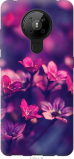 

Чехол Пурпурные цветы для Nokia 5.3 1142664