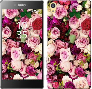 Чехол Розы и пионы для Sony Xperia Z5 E6633