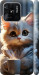 Чохол White cat на Xiaomi Redmi 10C