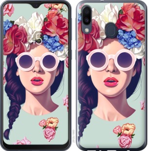 

Чохол Дівчина з квітами на Samsung Galaxy A20e A202F 741539