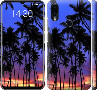 

Чехол Пальмы для Meizu Note 9 759140