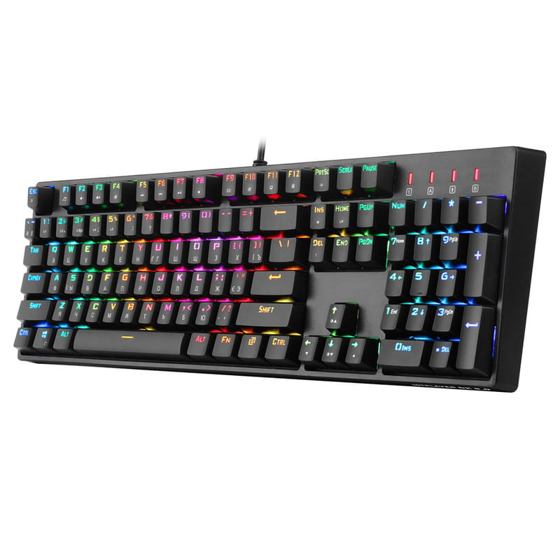 Купить Игровая клавиатура 1stPlayer DK5.0 RGB Outemu Red USB (DK5.0-RD) (Black) на vchehle.ua