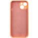 Чехол Silicone Case Full Camera Protective (AA) NO LOGO для Apple iPhone 13 (6.1") (Оранжевый / Cantaloupe) в магазине vchehle.ua