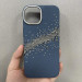 Фото Пластиковая накладка Kevlar with Magnetic Safe для Apple iPhone 15 (6.1") (Blue) на vchehle.ua