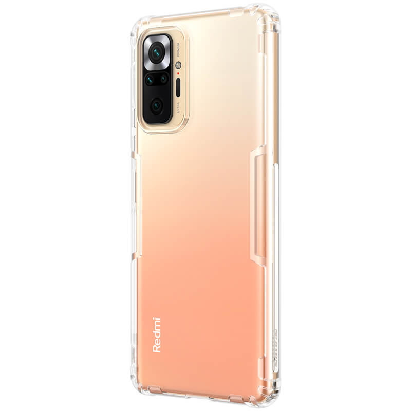 

TPU чохол Nillkin Nature Series для Xiaomi Redmi Note 10 Pro (Безбарвний (прозорий)) 1187678