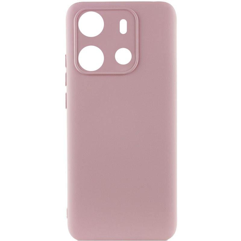 Чохол Silicone Cover Lakshmi Full Camera (A) на Tecno Spark Go 2023 (Рожевий / Pink Sand)