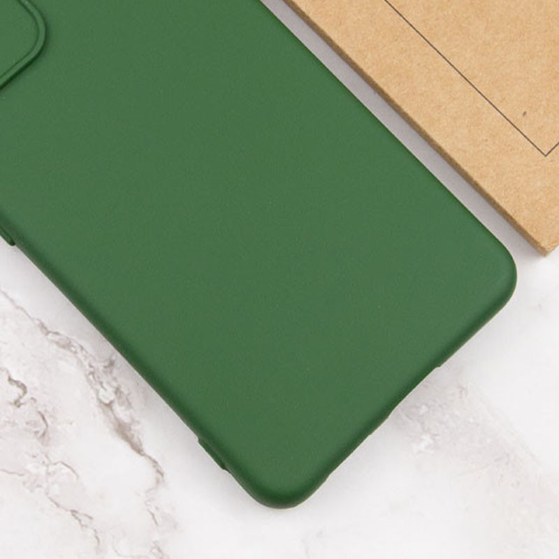 Фото Чохол Silicone Cover Lakshmi Full Camera (A) на Tecno Spark Go 2023 (Зелений / Dark green) в маназині vchehle.ua