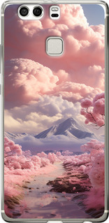 

Чехол Розовые облака для Huawei P9 Plus 1645171