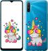 Чехол Единорог в очках для Realme C3