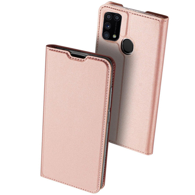 

Чохол-книжка Dux Ducis з кишенею для візиток на Samsung Galaxy M31 (Rose Gold) 883612