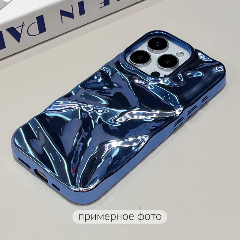 Чохол TPU Sea на Apple iPhone 16 (6.1") (Blue) в магазині vchehle.ua