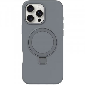 Чехол Silicone Case Full Protective NO LOGO with Ring для Apple iPhone 16 Pro (6.3")