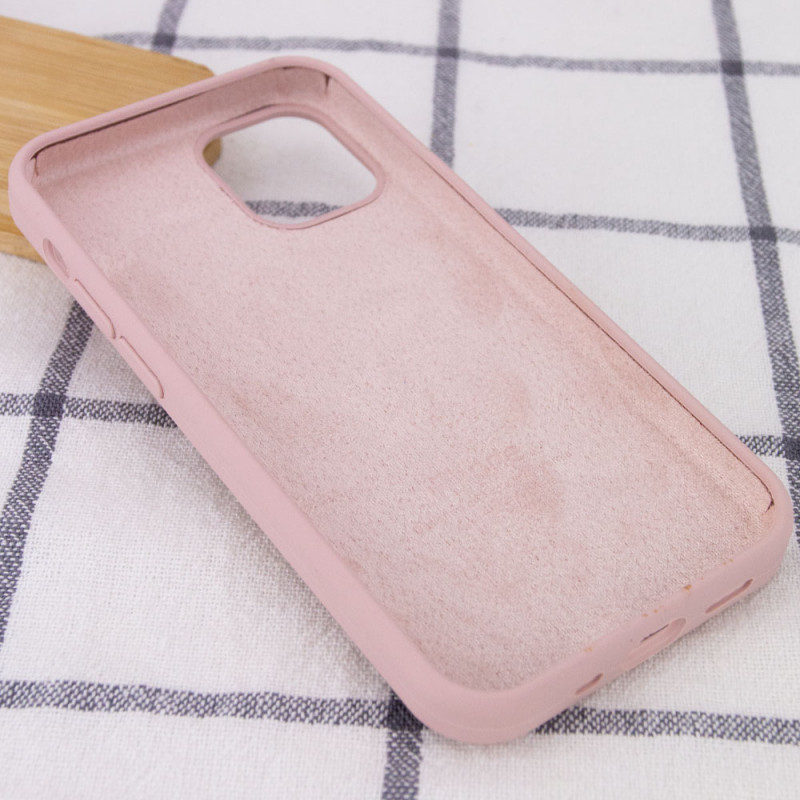 Фото Чохол Silicone Case Full Protective (AA) на Apple iPhone 13 Pro (6.1") (Рожевий / Pink Sand) в маназині vchehle.ua