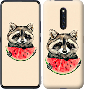 

Чохол Єнотик з кавуном на Vivo X27 Pro 800035
