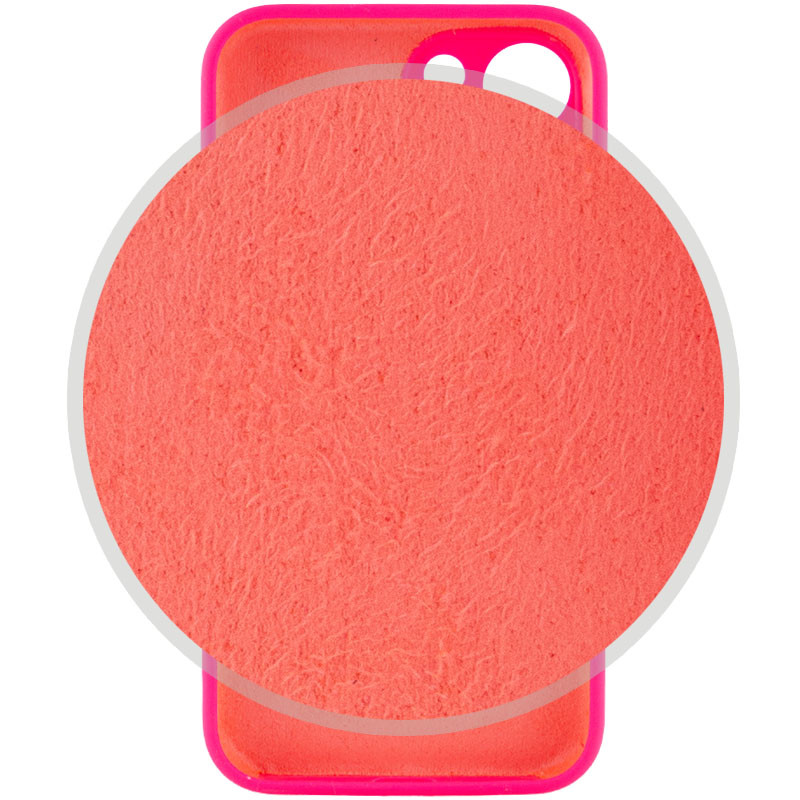 Фото Чехол Silicone Case Full Camera Protective (AA) для Apple iPhone 15 (6.1") (Розовый / Barbie pink) в магазине vchehle.ua