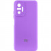 Чехол Silicone Cover Lakshmi Full Camera (AAA) with Logo для Xiaomi Redmi Note 10 Pro / 10 Pro Max (Фиолетовый / Amethyst)