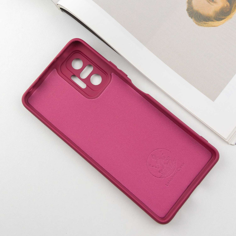 Фото Чехол Silicone Cover Lakshmi Full Camera (A) для Xiaomi Redmi Note 10 Pro / 10 Pro Max (Бордовый / Marsala) в магазине vchehle.ua