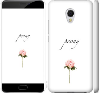 

Чехол Пион для Meizu MX6 754536