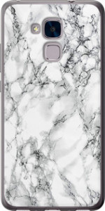Чехол Мрамор белый для Huawei GT3
