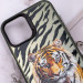 TPU+PC чехол TakiTaki Magic glow для Samsung Galaxy A53 5G (Tiger on the ground / Black) в магазине vchehle.ua