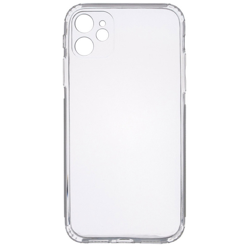 TPU чохол Epic Transparent 1,5mm Full Camera на Apple iPhone 11 (6.1") (Прозорий (прозорий))