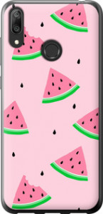 Чехол Розовый арбуз для Huawei Y7 (2019)