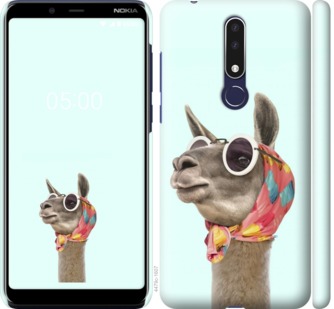 

Чохол Модна лама на Nokia 3.1 Plus 753482