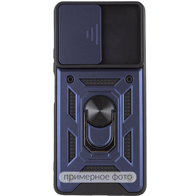 Фото Ударопрочный чехол Camshield Serge Ring для Xiaomi Redmi A5 (Europe version) (Синий) в магазине vchehle.ua
