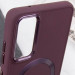 Купити TPU чохол Bonbon Metal Style with Magnetic safe на Samsung Galaxy S21 FE (Бордовий / Plum) на vchehle.ua