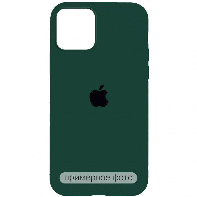 Чохол Silicone Case Full Protective (AA) на Apple iPhone 16 Pro Max (6.9") (Зелений / Forest green)