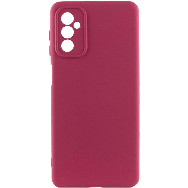 Чехол Silicone Cover Lakshmi Full Camera (AAA) для Samsung Galaxy A14 4G/5G (Бордовый / Plum)