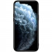 Фото Карбонова накладка Nillkin Synthetic Fiber series на Apple iPhone 12 Pro / 12 (6.1") (Чорний) на vchehle.ua