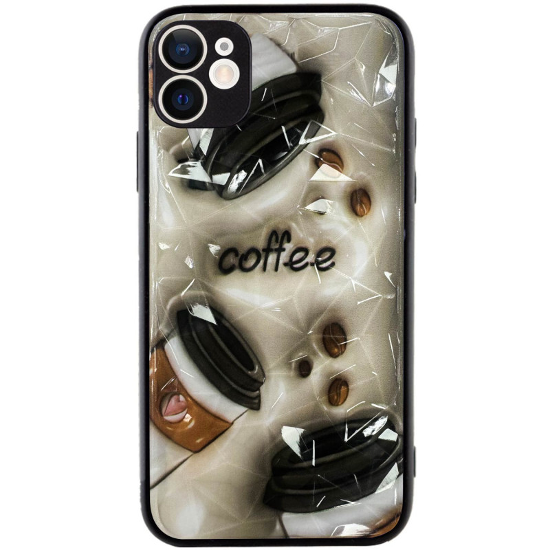 TPU+PC чохол Prisma Plushie на Apple iPhone 12 (6.1") (Coffee)