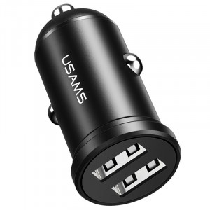 АЗУ Usams US-CC114 C20 Mini 2.4A (2USB-A)