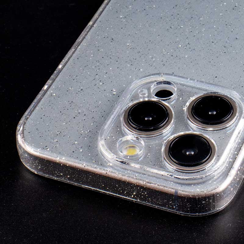 Фото TPU чехол Twinkle с защитой камеры для Apple iPhone 13 Pro (6.1") (Clear) в магазине vchehle.ua