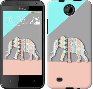 

Чехол Узорчатый слон для HTC Desire 300 224609