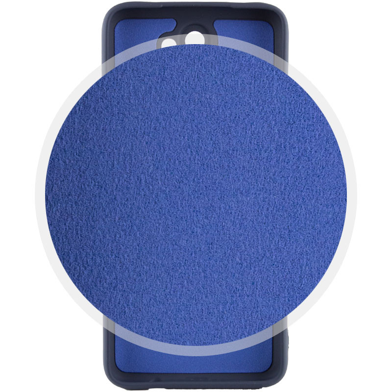 Фото Чохол Silicone Cover Lakshmi Full Camera (AA) на Xiaomi Redmi Note 8 Pro (Синій / Midnight Blue) в маназині vchehle.ua