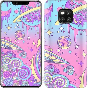 

Чехол Розовая галактика для Huawei Mate 20 Pro 668882